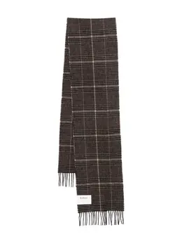 Barbour: Коричневый шарф 