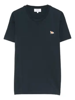 Maison Kitsuné: Голубая футболка 