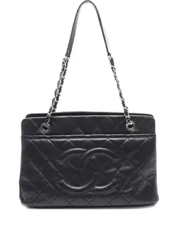 CHANEL Pre-Owned: Чёрная сумка 