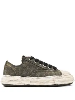 Maison MIHARA YASUHIRO: Чёрные кроссовки 