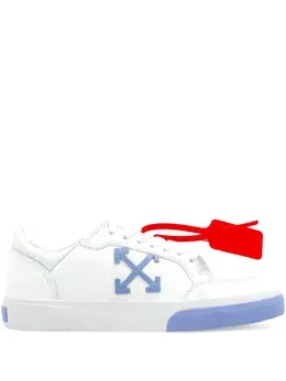 Off-White: Белые кроссовки 