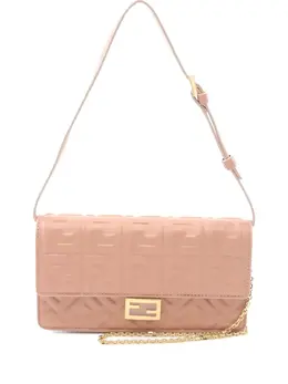 Fendi Pre-Owned: Розовая сумка 