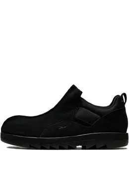Reebok: Чёрные кроссовки  Beatnik