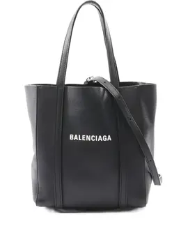 Balenciaga Pre-Owned: Чёрная сумка-шоппер 