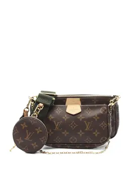 Louis Vuitton Pre-Owned: Коричневая сумка 