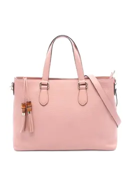 Gucci Pre-Owned: Розовая сумка-шоппер 