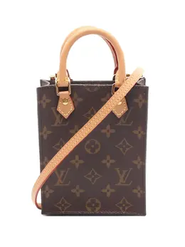 Louis Vuitton Pre-Owned: Коричневая сумка-шоппер 