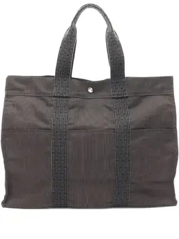 Hermès Pre-Owned: Тёмная сумка-шоппер 