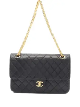 CHANEL Pre-Owned: Чёрная сумка 