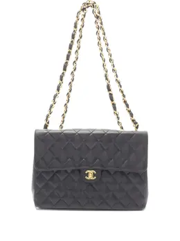 CHANEL Pre-Owned: Чёрная сумка 