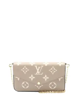 Louis Vuitton Pre-Owned: Бежевая сумка 