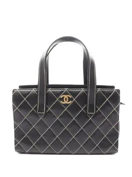 CHANEL Pre-Owned: Чёрная сумка 