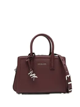 Michael Kors: Бордовая сумка-шоппер 