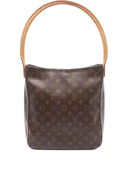 Louis Vuitton Pre-Owned: Коричневая сумка 