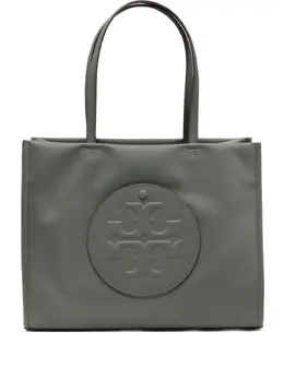 Tory Burch: Зелёная сумка-шоппер  Ella