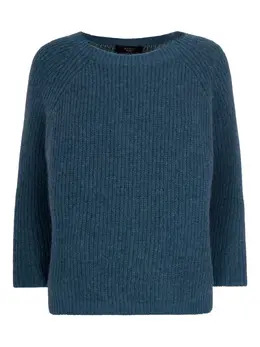 Max Mara: Голубой свитер 