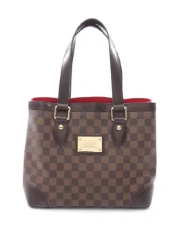 Louis Vuitton Pre-Owned: Коричневая сумка-шоппер 