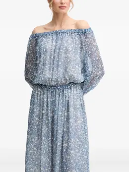 Weekend Max Mara: Платье с растительным принтом 