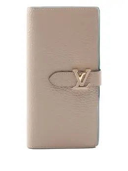 Louis Vuitton Pre-Owned: Бежевый кошелёк 