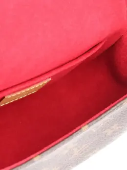 Louis Vuitton Pre-Owned: Коричневая сумка через плечо 