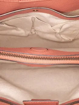 Gucci Pre-Owned: Розовая сумка-шоппер 