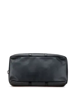 Louis Vuitton Pre-Owned: Чёрная дорожная сумка 