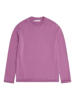 Comme Des Garçons Shirt: Фиолетовый свитер 