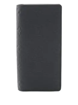 Louis Vuitton Pre-Owned: Чёрный кошелёк 