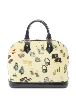 Louis Vuitton Pre-Owned: Белая сумка 