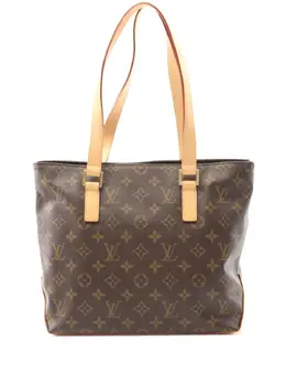 Louis Vuitton Pre-Owned: Коричневая сумка-шоппер 