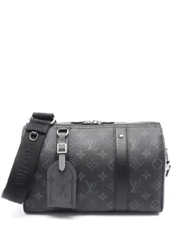 Louis Vuitton Pre-Owned: Чёрная сумка 