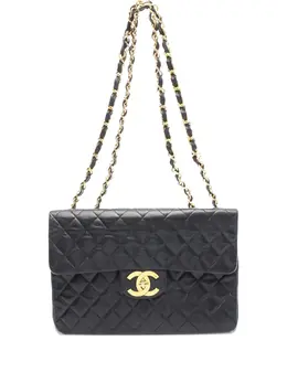 CHANEL Pre-Owned: Чёрная сумка 