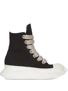 Rick Owens DRKSHDW: Чёрные кроссовки  Abstract
