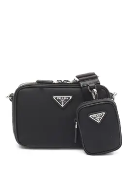 Prada Pre-Owned: Чёрная сумка 