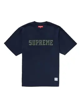 Supreme: Синяя футболка 