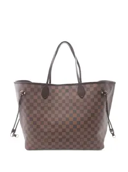 Louis Vuitton Pre-Owned: Коричневая сумка-шоппер 