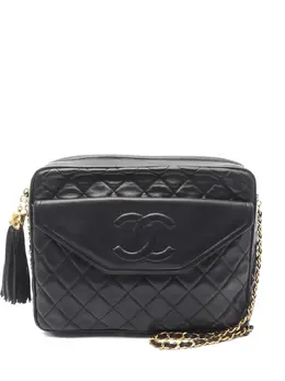 CHANEL Pre-Owned: Чёрная сумка 