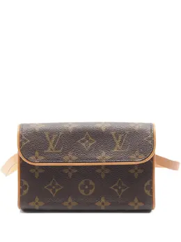 Louis Vuitton Pre-Owned: Коричневая поясная сумка 