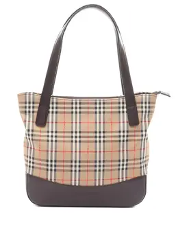 Burberry Pre-Owned: Бежевая сумка 