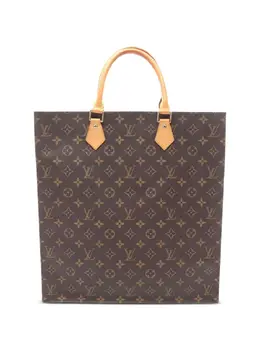 Louis Vuitton Pre-Owned: Коричневая сумка-шоппер 