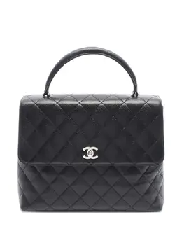 CHANEL Pre-Owned: Чёрная сумка 