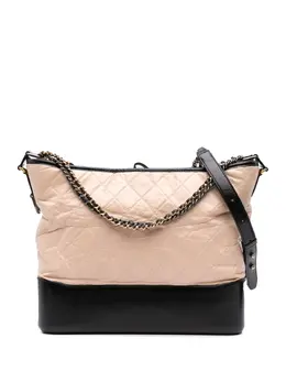 CHANEL Pre-Owned: Коричневая сумка через плечо 