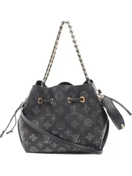 Louis Vuitton Pre-Owned: Чёрная сумка 