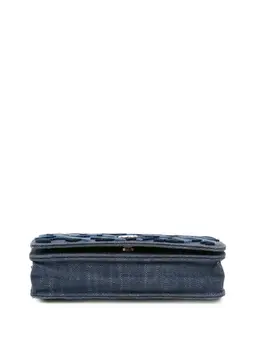 CHANEL Pre-Owned: Голубой кошелёк 