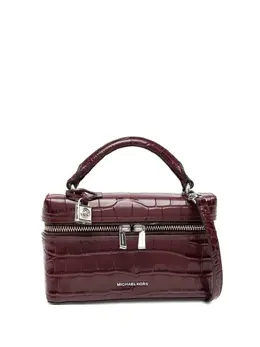 Michael Kors: Бордовая сумка-шоппер 