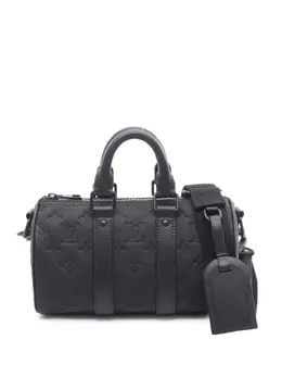 Louis Vuitton Pre-Owned: Чёрная сумка 