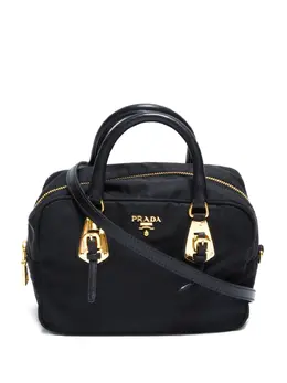 Prada Pre-Owned: Чёрная сумка-шоппер 