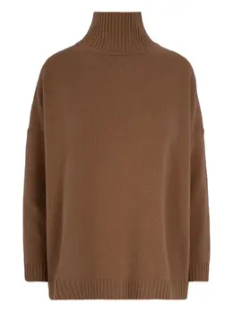 Max Mara: Коричневый свитер 