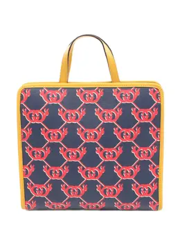 Gucci Pre-Owned: Синяя сумка 