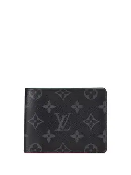Louis Vuitton Pre-Owned: Чёрный кошелёк 